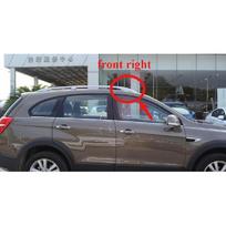 1 vnt. tik sidabrinis plastikinis stogo bagažinės dangtelis, tik „Captiva“ 2008–2017 m. Bagažo dangtelio sandariklis Automobilių aksesuarai front right