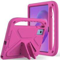 Kids Case For Lenovo Tab Idea 11 TB336ZU TB336FU Xiaoxin Pad 11 2025 11inch TB335FC EVA Foam Handle Stand Shockproof Cover #R ryškiai rožinė
