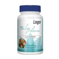 Intestinal Cleansing Capsules with Psyllium Husk - 15-Day Detox Program Collagen Capsules (White) 240 pcs
