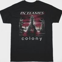 In Flames Colony Black T-Shirt M gray