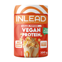 Inlead Vegan Protein 300 g Caramel Popcorn