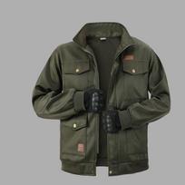 Vyriška žiemos sniego striukė Softshell Vandeniui atspari Stora Užtrauktuku užsegama striukė XL gray