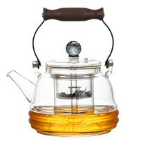 1000ml Starry Sky Lid Glass Teapots With Tea Strainer Infuser Heat Resistant Cooking Puer Oolong Tea Pot Kung Fu Tea Set gryna
