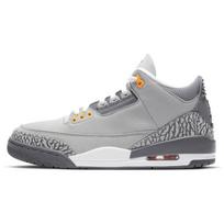 Air Jordan 3 Retro Cool Grey 2021 Unisex sportbačiai Sidabriniai Šviesiai Grafito Apelsino Žievelės CT8532-012 42.5 gray