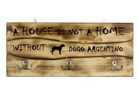 Dogo Argentino - clothes hanger with a dog, medal display, home decoration from the Art-Dog brand