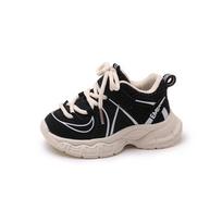 Children's sports shoes spring 2025 new light casual soft sole versatile pair of net shoes dad shoes male and female students 26 yards inner length 15.5cm juoda