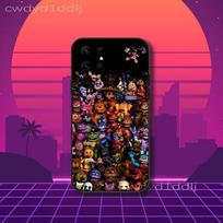 Fnaf Five-nights-At-Freddys Phone Case For Samsung S10,S21,FE,S21 ,S26,S25,S24,S23,Ultra,S9,S22,Plus Black Shell Cover Samsung S23ULTRA5G black
