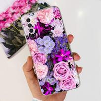 For Huawei P Smart 2021 Case Lovely Astronaut Funda Silicone Soft Cover For Huawei Y7a PSmart 2021 PPA-LX3 PPA-LX1 PPA-LX2 Shell P Smart 2021 purple