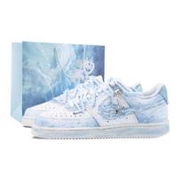 Nike Court Vision Low Light Sea Shattered Dream Neslystantys Atsparūs dilimui Žemi Kateboardo Batai Moteriški FV9952-104(Team626-) 40.5 white