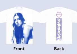 Tate McRae Miss Possessive World Tour Photo T-Shirt Unisex Reprint XXXXL blue