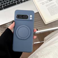 Žiedo Laikiklis Stovas Skysto Silikono Telefono Dėklas Google Pixel 9 8 7 6 Pro 9ProXL 9A 8A 7A 6A Saldainių Spalvos Smūgiams Atsparus Minkštas Dangtelis Google Pixel 8