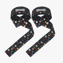 Oem Weightlifting Straps Anti-slip Lifting Wrist Wrist Strength Hand Straps Grips Deadlifts Training Support black