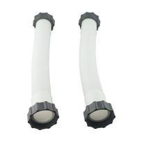 Baseino žarna 16 colių lanksti žarna Intex jungiamajai žarnai 2PACK white