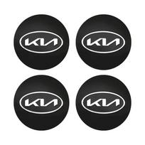 4 vnt. Automobilio ratų centrinės dalies lipdukai Stebulės dangtelio priedai KIA EV6 Sorento Niro Stinger Ceed Carnival K5 K9 Soul Carens VQ Cad CWJ1
