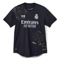 Y 3 X Real Madrid 4-asis autentiškas marškinėlis IN4275 XXL juoda