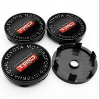 4 vnt. Toyota TRD Corolla Auris Yaris Prius Highlander 60 mm 56 mm Automobilio ratlankio centrinio dangtelio lipdukai Ženkliukas Priedai