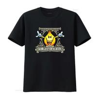 World Industries Flameboy T Shirt Black Small Size Without Tags vintage Washed streetwear desig XXL black