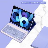 Detachable Keyboard Case for IPad Air 5th Generation 10.9 Inch, Keyboard Covers for IPad Air 4th Gen 10.9  Inch Funda German keyboard blue