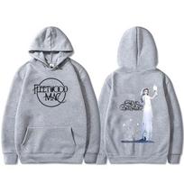 Rock Band Fleetwood Mac Hoodie Stevie Nicks Graphic Hooded Sweatshirt Men Women Casual Vintage Hoodies 3XL white
