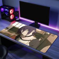 Chainsaw Man Anime Reze Arc Mouse Pad Large Desk Mat Keyboard Ergonomic Office Rubber PC Nonslip Antifray Home Custom 40x80x0.2cm