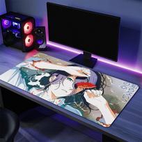 Chainsaw Man Anime Reze Arc Mouse Pad Large Desk Mat Keyboard Ergonomic Office Rubber PC Nonslip Antifray Home Custom 30x80x0.3cm