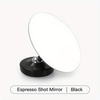 Coffee Extraction Mirror Magnetic Espresso Shot Mirror Stainless Steel 360° Adjustable For Bottomless Portafilter Barista Tools juoda