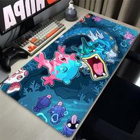 Mouse Pad Gamer Anime Xxl Pgyarados Mousepad Large Nonslip Pc Keyboard Desk Rubber Mouse Mat Gaming Carpet 800x300x2mm blue