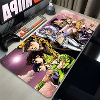 Mouse Pad Xl Large Keyboard Pad Nonslip Rubber Base Mousepad Anime Jojo Gaming Accessories Office Pc Gamer Cabinet Desk Mat 800x300x2mm