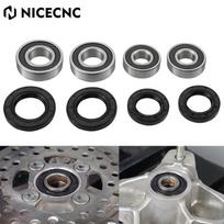 For Raptor 700 Front Wheel Bearing & Seal Kit ATV For Yamaha Raptor 700 700R 250 125 350 YFM350R Banshee 350 YFZ450 YFZ450R 450X black