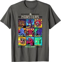 Dungeons & Dragons Wizards of the Coast Monster Selection T-Shirt L black