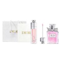 Dior Miss Dior Blooming Bouquet Eau de Toilette+Lip Gloss Perfume Makeup Set 001+30ml white
