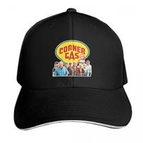Corner Gas 20042009 Baseball Cap Snapback Flat Bill Strapback Dad Hat Six Panel Structured Crown black