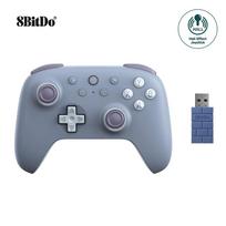 8BitDo - New Ultimate 2C Wireless Gaming Controller for PC, Windows 10, 11, Steam Deck, Raspberry Pi, Android tamsiai mėlyna spalva