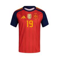 Vyriški Adidas Ispanijos 26 Namų Nugalėtojo Marškinėliai Lamine Yamal 'Ryškiai Raudoni' L red