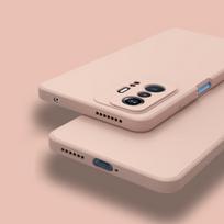 Xiaomi Mi 11T Mi 11T Mi11T Pro dėklas, kvadratinis, pilnai apsaugotas skystu silikonu, skirtas Xiaomi Mi 11T Mi11T Mi 11 T Pro Ultra Lite for Mi 11T rožinė