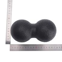 1 vnt. Miofascinio atpalaidavimo fitneso žemės riešuto masažinis kamuolys fascija pilatesas joga 8cm black