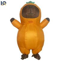 Auksinio Jaučio Pripučiamas Helovino Šventės & Mokyklos Renginio Kostiumas Maskotas Adult 150-190CM orange