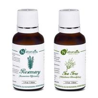 Naturalis Rosemary & Tea Tree Essential Oil Gift Pack of 2 - 30ml Each beige