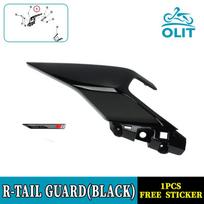 For CFMOTO 250SR-FUN Tail Guard Rear Tail Cover CF250 SR250 250SR CF250-6 Rear Guard Trim plate Motorcycle Original Parts R-black black