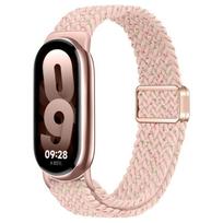 Nylon Braided Band for Xiaomi Watch 10/9/8 Magnetic Loop Band for Miband 10 9 8 NFC Sport Bracelet Smartwatch Replacement for miband 9 black