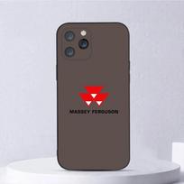 Traktoriaus ūkis Telefono dėklas iPhone 15,14,13,12,11,Plus,Pro Max,XS,X,XR,SE,Mini,8,7 M-Massey F-Ferguson Minkštas silikoninis juodas dangtelis iPhone15promax