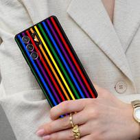 Pasididžiavimo LGBT Vėliavos dėklas mobiliajam telefonui Samsung Galaxy S26 Ultra S25 S24 S23 S22 S21 S20 Note10 Galaxy S25+