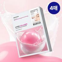 [MEDIHEAL] Hiper hidrogelio kaukė 4 vnt. Collagen pink