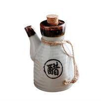 200 ML japoniško stiliaus sojos padažo buteliukas Vintažinis stalo pagardų dozatorius Viešbutis balta