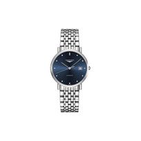 Longines Master Collection Automatic Mechanical Movement 30 Meters Water Resistant Watch 37 Mm Blue Dial Stainless Steel Case L4.810.4.97.6 Blue Dial black