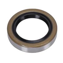 2PCS Trailer Hub Wheel Grease Seal 333960 Double Lips Design Rubber and Steel Trailer Axle Grease Seal for RV black