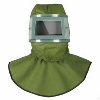 Sandblast Hood Wide WideAngle Lens Grinding Dust Resistant SpatterResistant GritResistant Green Square Frame Hood+