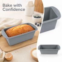 Small Square Baking Pan for Oven, Bread Loaf, Baking Pan for Homemade Bread One Size beige