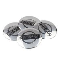 4pcs 56/60mm For Nissan Nismo GTR Versa Almera X-Trail Xterra Qashqai Note Car Wheel Hub Caps Emblem Badge Stickers Decoration