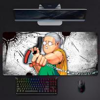 Cool Funny Anime Ssakamoto Days Mouse Pad Mousepad Large Gaming Lockedge Thickened Pc Table Desk Mat 800x400x2mm